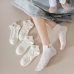 VỚ NỮ GẤU THÊU 357 -  LỐC 10 ĐÔI